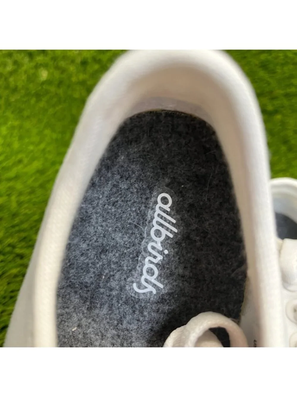 Allbirds Canvas Piper 2 Womens Size 6 White Athletic Running Shoes Sneakers